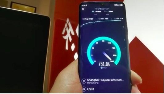 軟板廠之中國聯(lián)通5G來了，速度果然很快